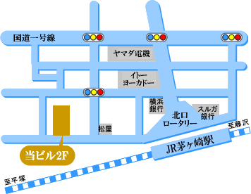セルフドアの地図